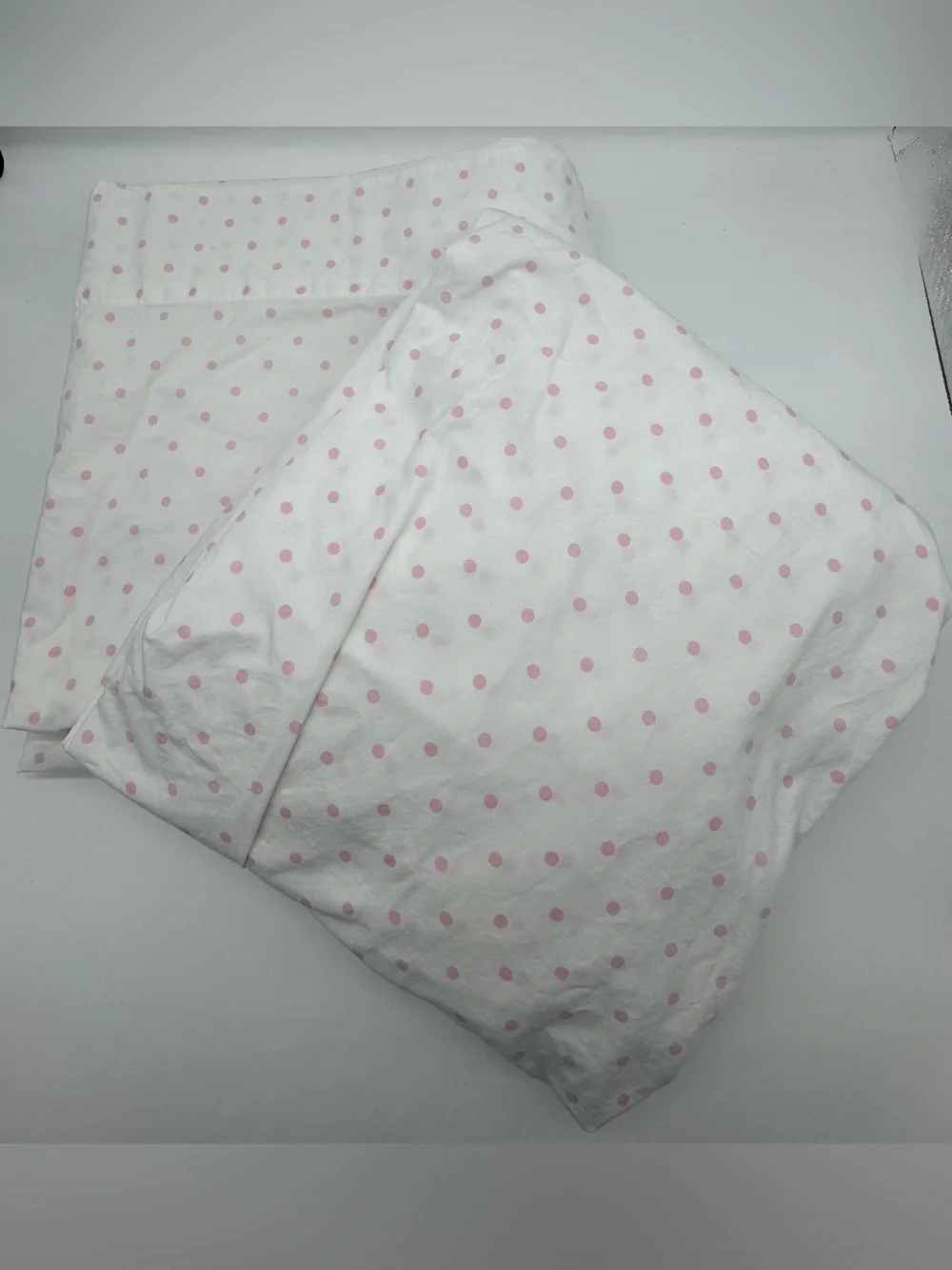 Pottery Barn Kids Pink Polka Dots Sheets